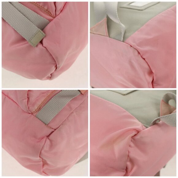 PRADA Backpack Nylon Pink Silver Auth yk19623V main image 16